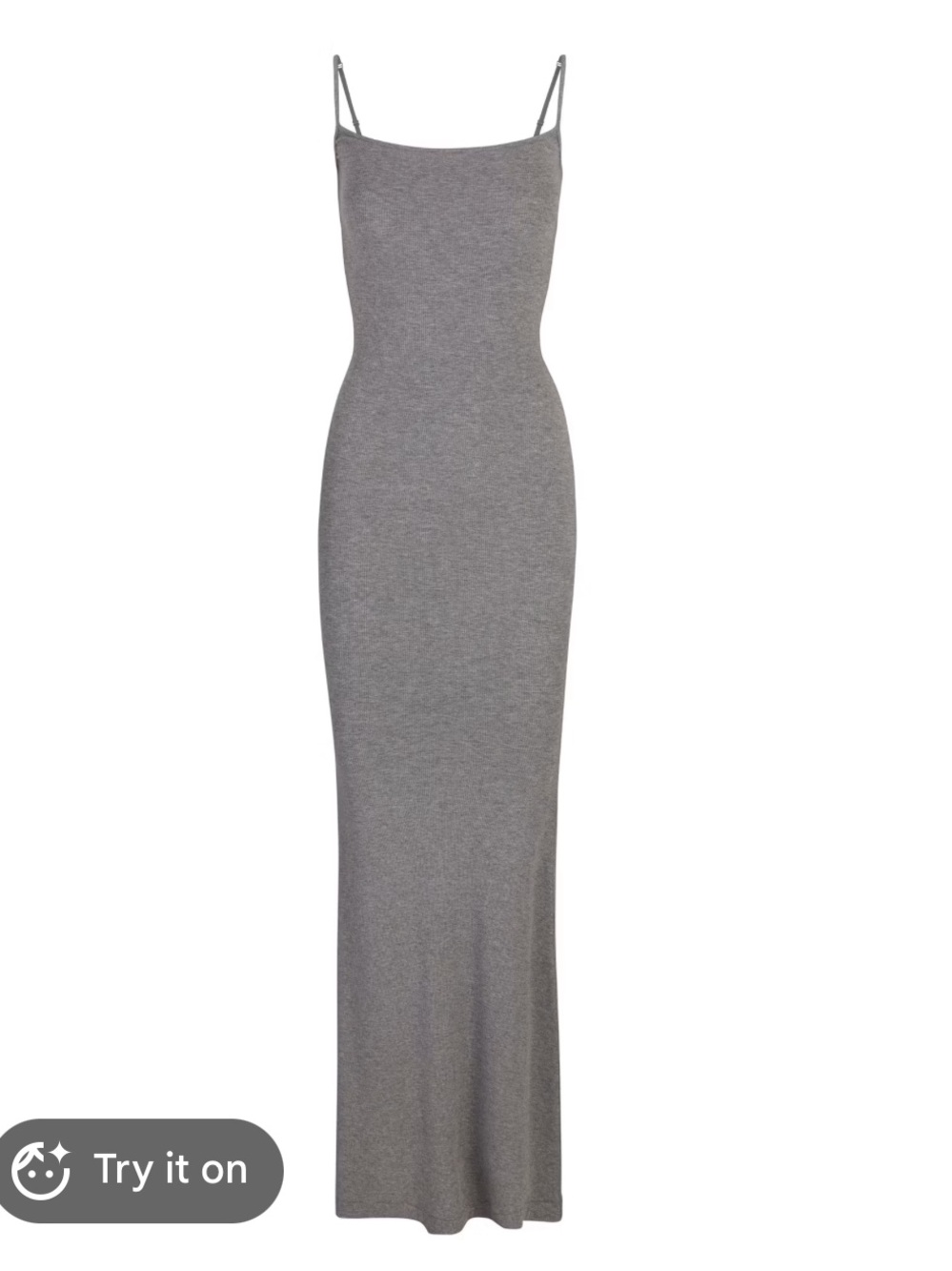 SKIMS soft lounge long slip dress - XXS